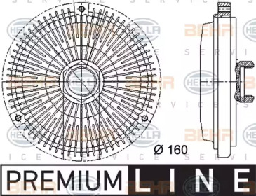 Сцепление HELLA 8MV 376 733-011