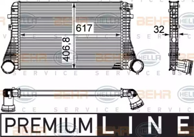 Теплообменник HELLA 8ML 376 746-061