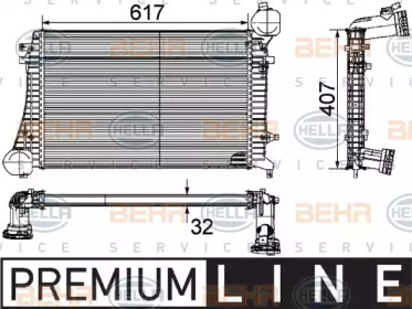 Теплообменник HELLA 8ML 376 746-071