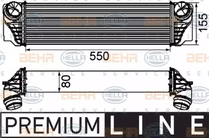 Теплообменник HELLA 8ML 376 746-411