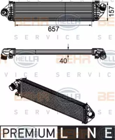 Теплообменник HELLA 8ML 376 746-471