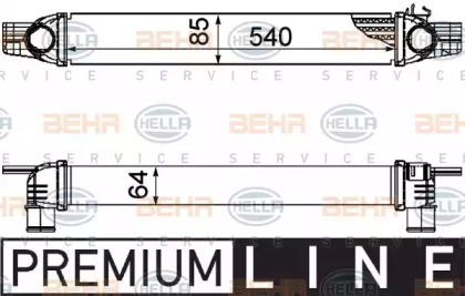 Теплообменник HELLA 8ML 376 746-531