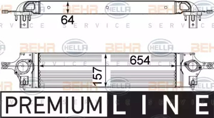 Теплообменник HELLA 8ML 376 746-611