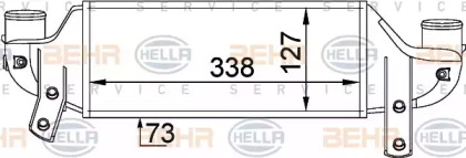 Теплообменник HELLA 8ML 376 746-621