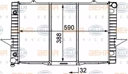 Теплообменник HELLA 8MK 376 753-531