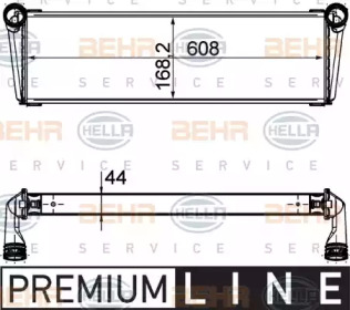 Теплообменник HELLA 8MK 376 756-541