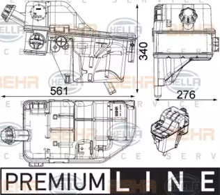 Резервуар HELLA 8MA 376 756-721