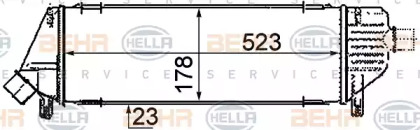 Теплообменник HELLA 8ML 376 760-671