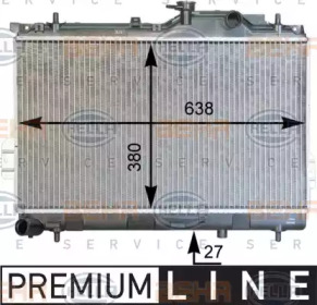 Теплообменник HELLA 8MK 376 762-301