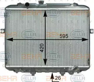 Теплообменник HELLA 8MK 376 762-391