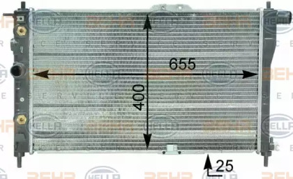 Теплообменник HELLA 8MK 376 762-531