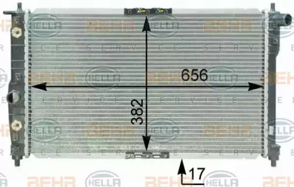 Теплообменник HELLA 8MK 376 762-591