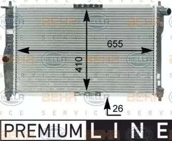 Теплообменник HELLA 8MK 376 762-701