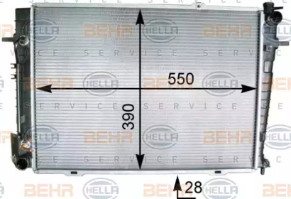 Теплообменник HELLA 8MK 376 763-331