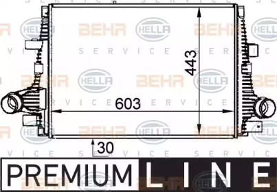 Теплообменник HELLA 8ML 376 765-061