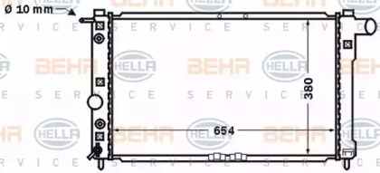 Теплообменник HELLA 8MK 376 767-221