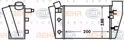 Теплообменник HELLA 8ML 376 776-091