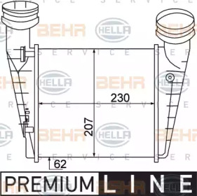 Теплообменник HELLA 8ML 376 776-631