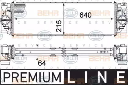 Теплообменник HELLA 8ML 376 777-391