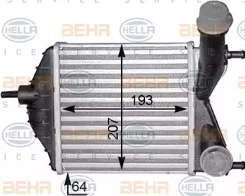 Теплообменник HELLA 8ML 376 783-551