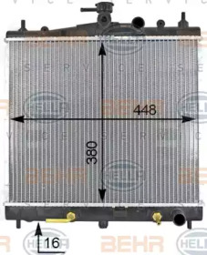 Теплообменник HELLA 8MK 376 787-641