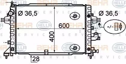 Теплообменник HELLA 8MK 376 790-044