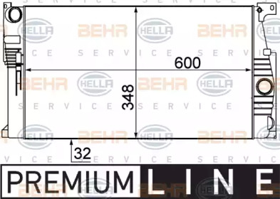 Теплообменник HELLA 8MK 376 791-781