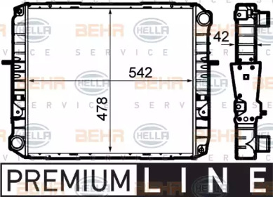 Теплообменник HELLA 8MK 376 792-191