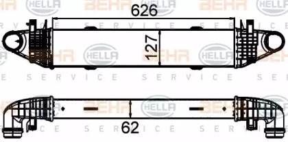 Теплообменник HELLA 8ML 376 899-191