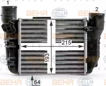 Теплообменник HELLA 8ML 376 900-371