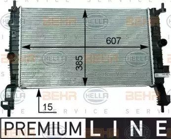 Теплообменник HELLA 8MK 376 910-291