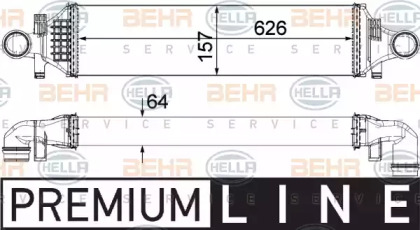 Теплообменник HELLA 8ML 376 924-051