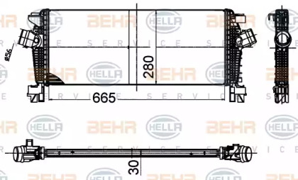 Теплообменник HELLA 8ML 376 988-354