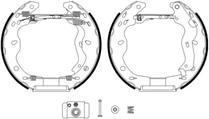 Комлект тормозных накладок HELLA 8DB 355 022-941