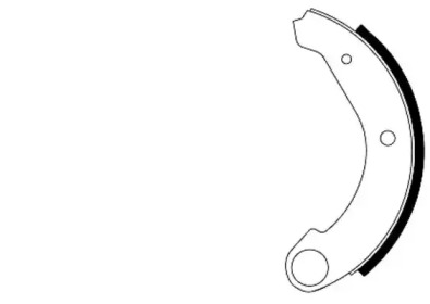 Комлект тормозных накладок HELLA 8DB 355 000-001