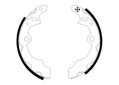 Комлект тормозных накладок HELLA 8DB 355 003-061