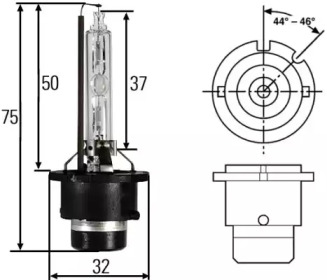 Лампа накаливания HELLA 8GS 007 949-261