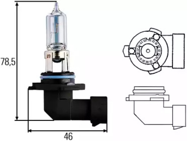 Лампа накаливания HELLA 8GH 005 635-121