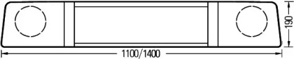 Фонарь HELLA 2RM 007 200-311