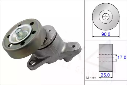 Натяжная планка AUTEX 654800