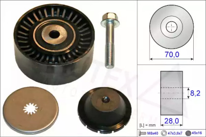 Ролик AUTEX 654830