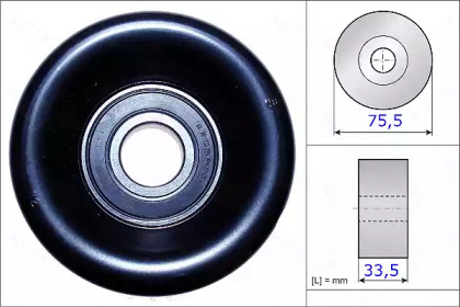 Ролик AUTEX 654872