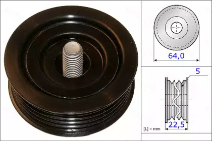 Ролик AUTEX 654876