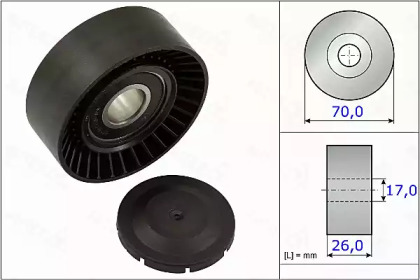 Ролик AUTEX 655007