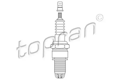 Свеча зажигания TOPRAN 107 129