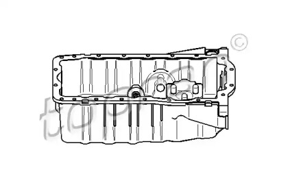 Масляный поддон TOPRAN 110 914