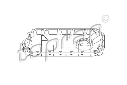Масляный поддон TOPRAN 111 876