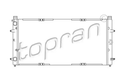 Теплообменник TOPRAN 105 746