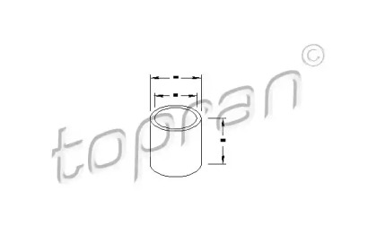 Втулка TOPRAN 101 941