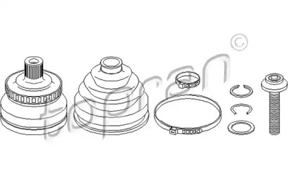 Шарнирный комплект TOPRAN 109 397